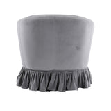 Leisure Arm Chair Vanity Stool Swivel Barrel Chair for Nursery, Hotel, Bedroom, Office, Lounge