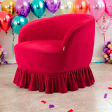 Leisure Arm Chair Vanity Stool Swivel Barrel Chair for Nursery, Hotel, Bedroom, Office, Lounge