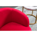 Leisure Arm Chair Vanity Stool Swivel Barrel Chair for Nursery, Hotel, Bedroom, Office, Lounge