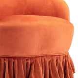 Leisure Arm Chair Vanity Stool Swivel Barrel Chair for Nursery, Hotel, Bedroom, Office, Lounge