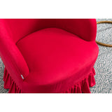 Leisure Arm Chair Vanity Stool Swivel Barrel Chair for Nursery, Hotel, Bedroom, Office, Lounge
