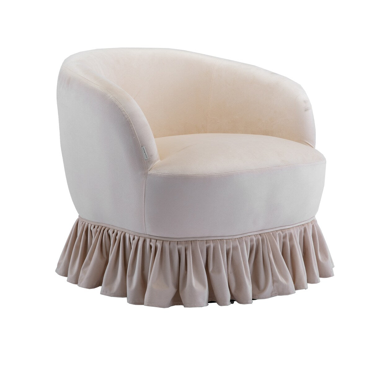 Leisure Arm Chair Vanity Stool Swivel Barrel Chair for Nursery, Hotel, Bedroom, Office, Lounge