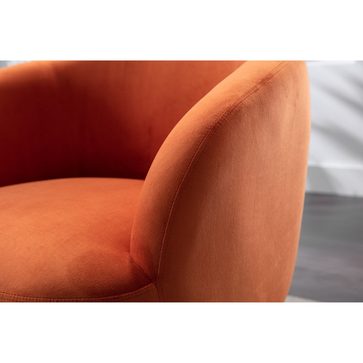 Leisure Arm Chair Vanity Stool Swivel Barrel Chair for Nursery, Hotel, Bedroom, Office, Lounge
