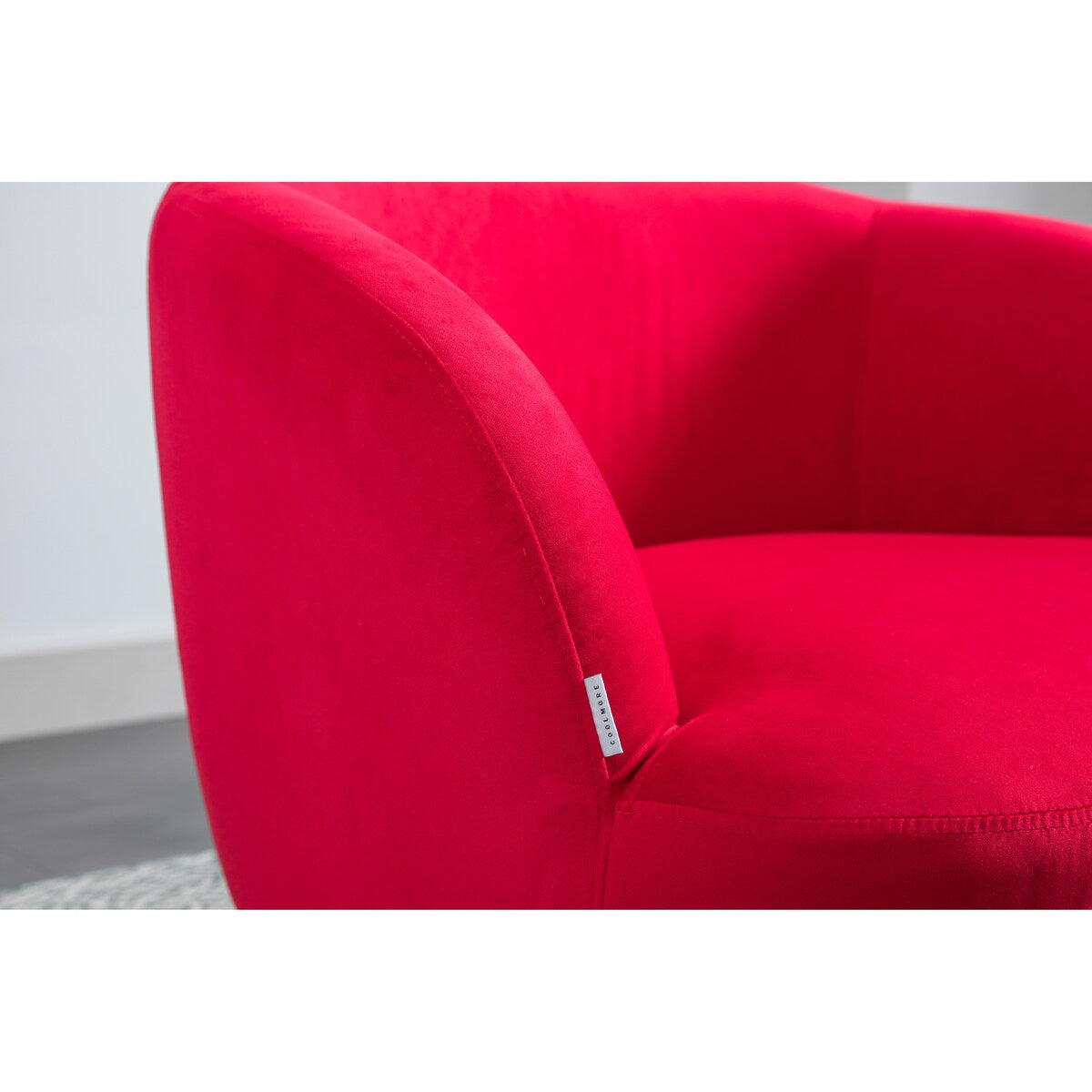 Leisure Arm Chair Vanity Stool Swivel Barrel Chair for Nursery, Hotel, Bedroom, Office, Lounge