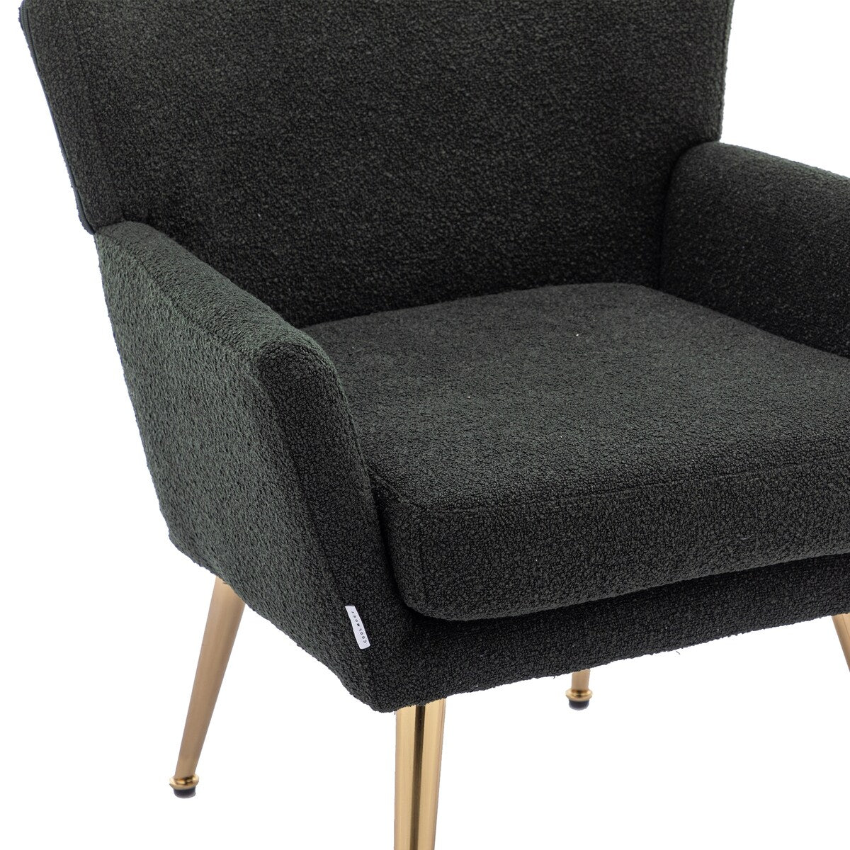 Leisure Fish Tail Accent Chair With Golden Feet