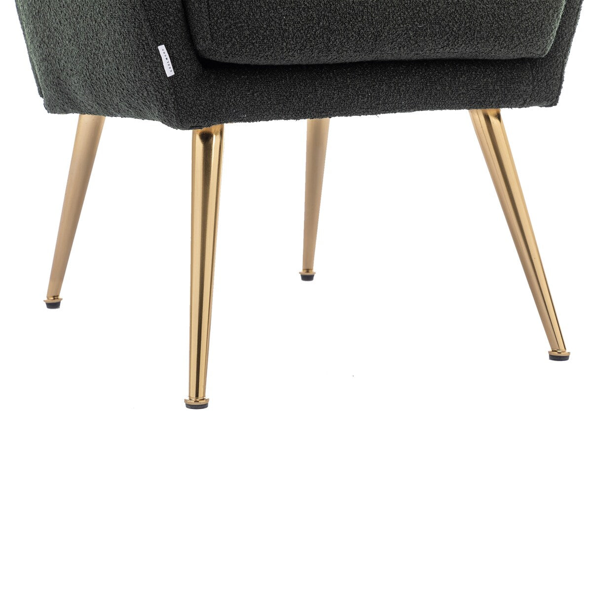 Leisure Fish Tail Accent Chair With Golden Feet