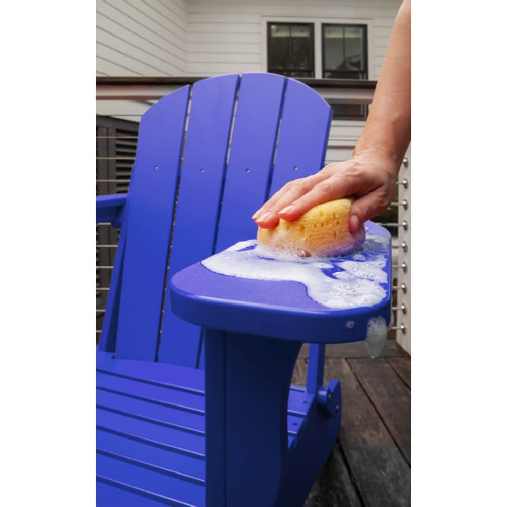 Leisure line recycled folding plastic adirondack chair sales