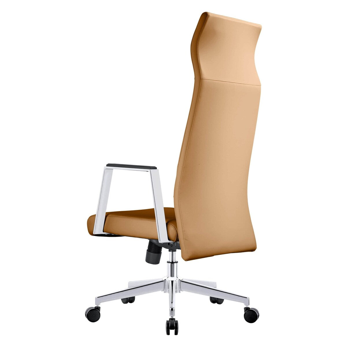 LeisureMod Aleen High-Back Office Chair with Swivel and Tilt