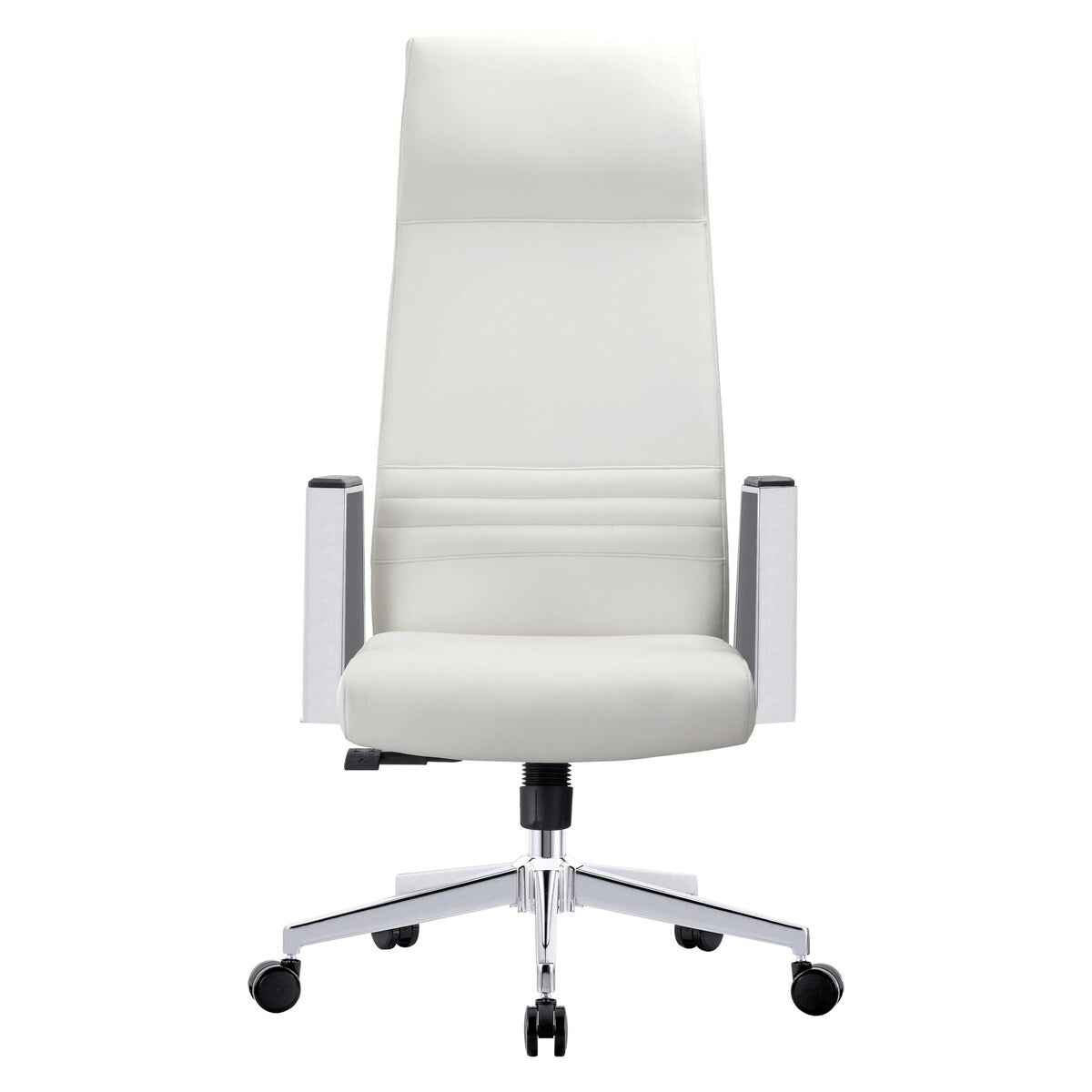 LeisureMod Aleen High-Back Office Chair with Swivel and Tilt