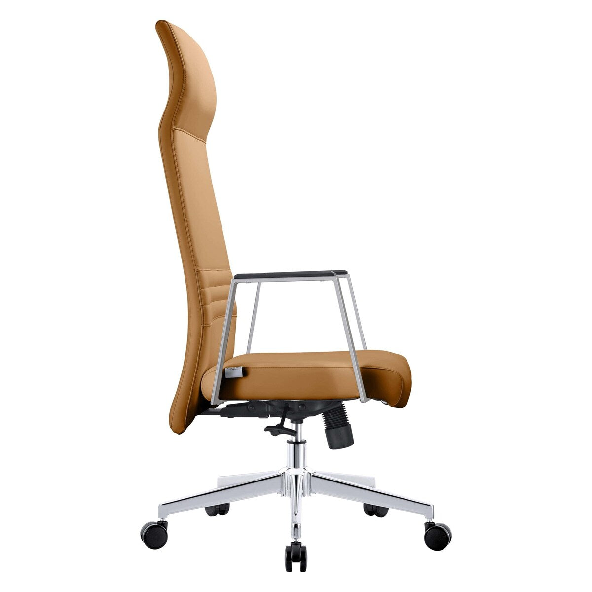 LeisureMod Aleen High-Back Office Chair with Swivel and Tilt