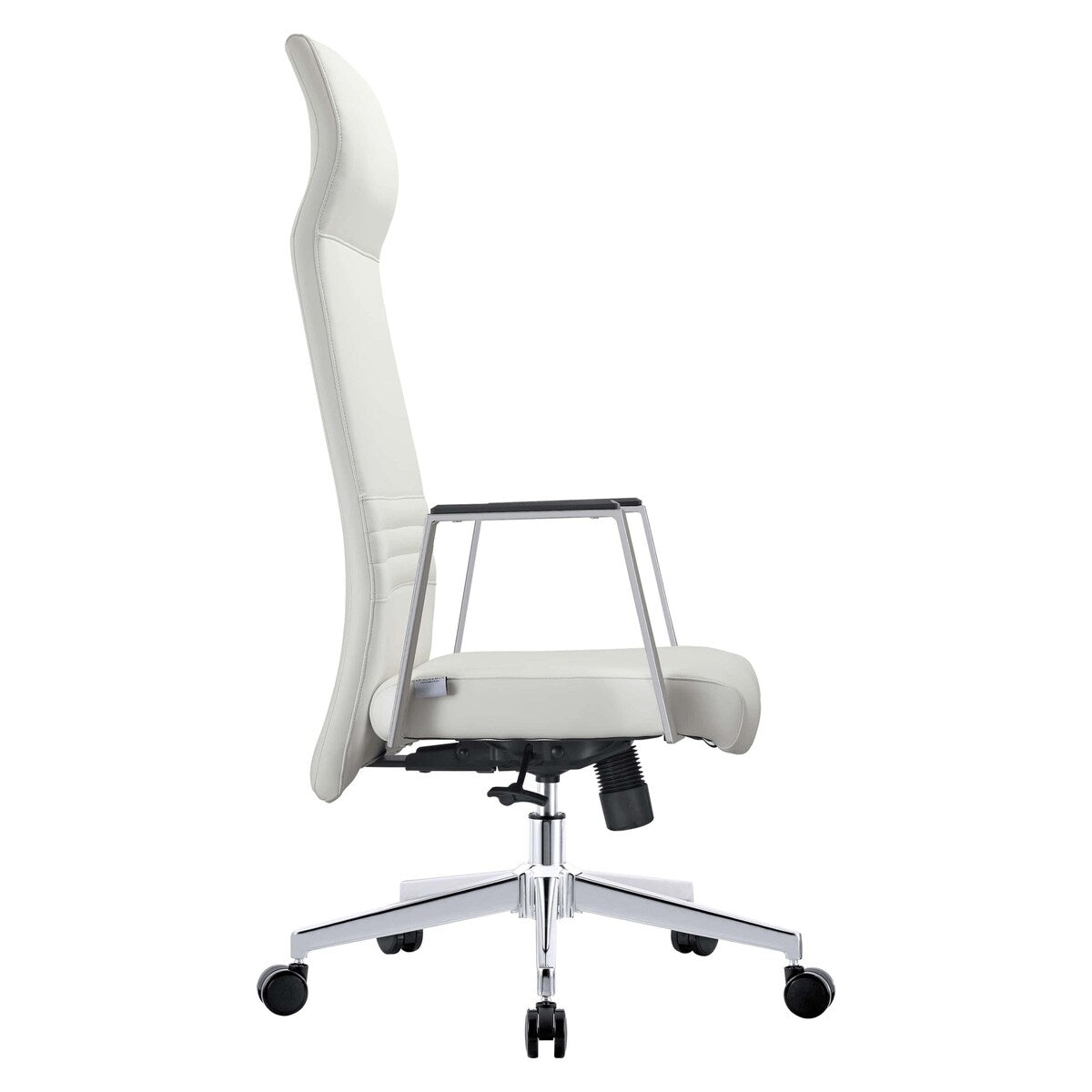 LeisureMod Aleen High-Back Office Chair with Swivel and Tilt