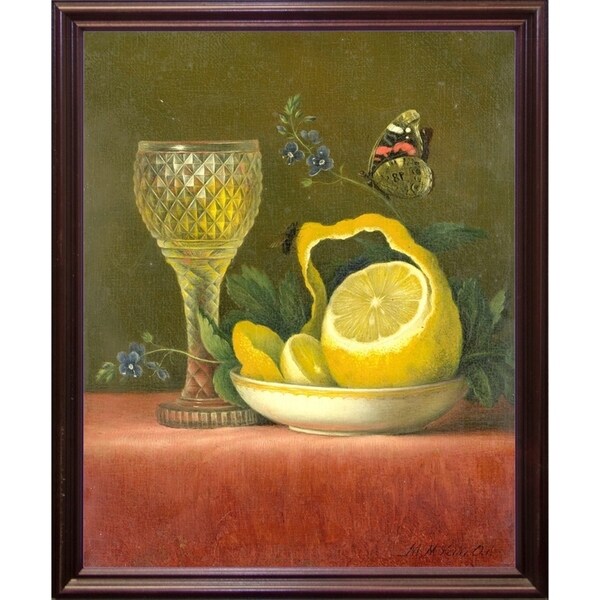 Lemon-VINAPP130708 Framed Print 20"x16" by Vintage Apple Collection