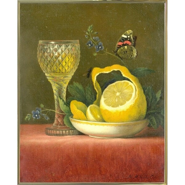 Lemon-VINAPP130708 Framed Print 20"x16" by Vintage Apple Collection