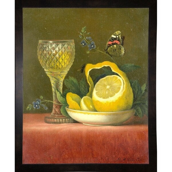 Lemon-VINAPP130708 Framed Print 20"x16" by Vintage Apple Collection
