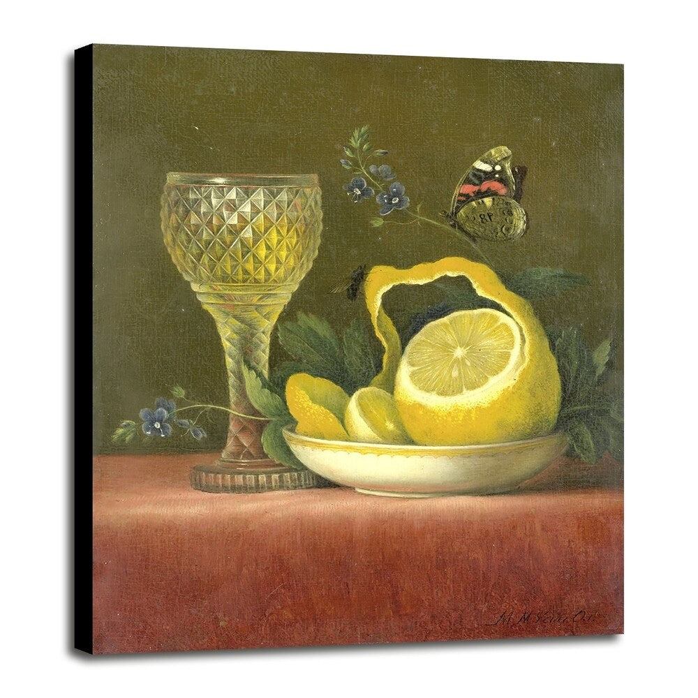 Lemon-VINAPP130708 Framed Print 20"x16" by Vintage Apple Collection