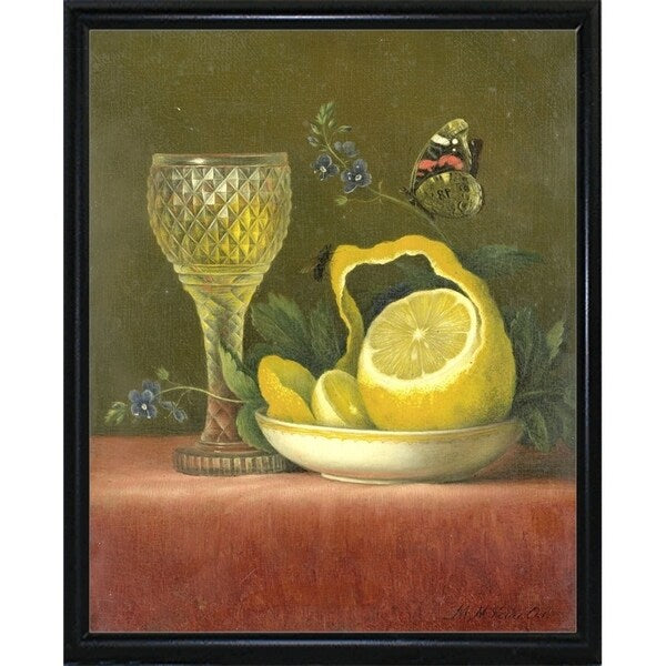 Lemon-VINAPP130708 Framed Print 20"x16" by Vintage Apple Collection