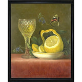 Lemon-VINAPP130708 Framed Print 20"x16" by Vintage Apple Collection