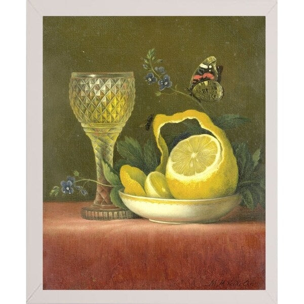 Lemon-VINAPP130708 Framed Print 20"x16" by Vintage Apple Collection
