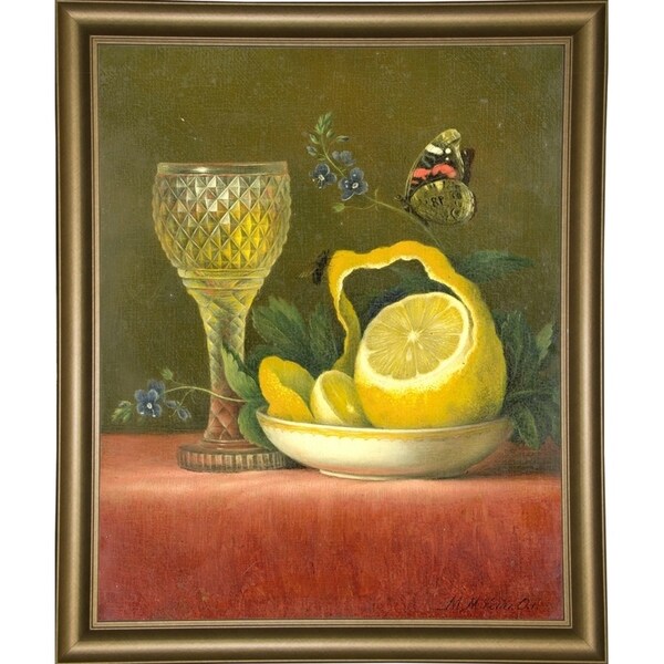 Lemon-VINAPP130708 Framed Print 20"x16" by Vintage Apple Collection