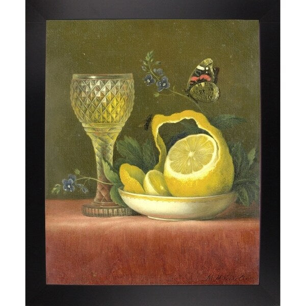 Lemon-VINAPP130708 Framed Print 20"x16" by Vintage Apple Collection