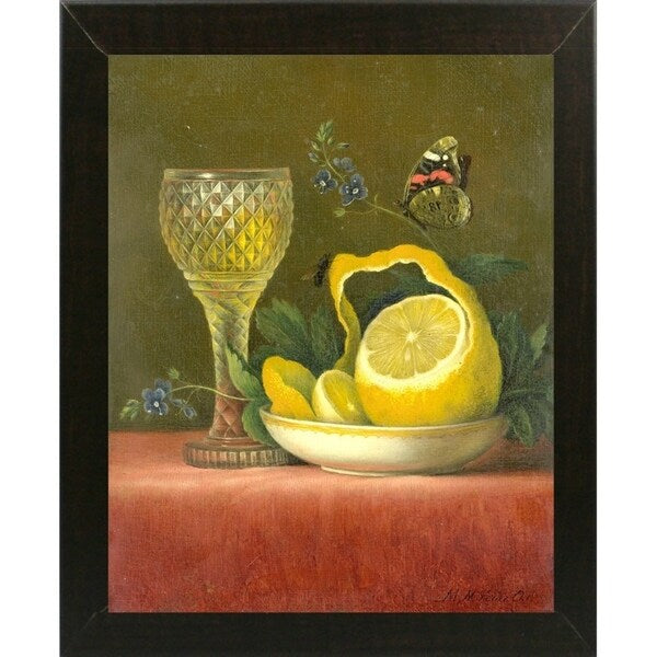 Lemon-VINAPP130708 Framed Print 20"x16" by Vintage Apple Collection