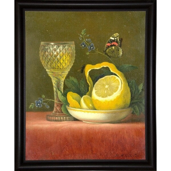 Lemon-VINAPP130708 Framed Print 20"x16" by Vintage Apple Collection