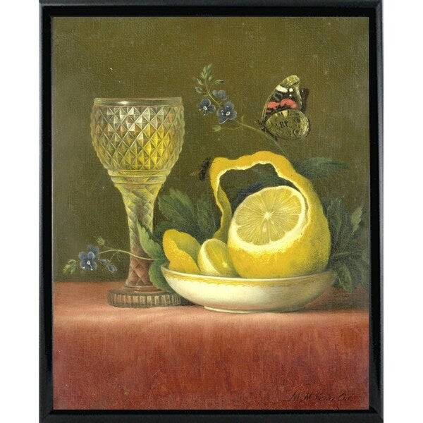 Lemon-VINAPP130708 Framed Print 20"x16" by Vintage Apple Collection