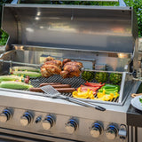 Lenny Outdoor 8-Burner Stainless Steel BBQ Gas Grill by Christopher Knight Home