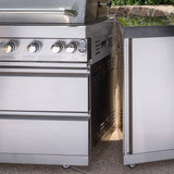 Lenny Outdoor 8-Burner Stainless Steel BBQ Gas Grill by Christopher Knight Home