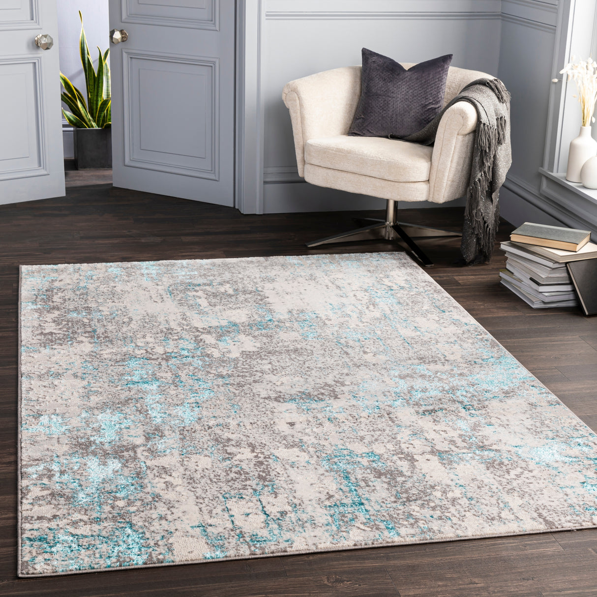 Livabliss Lentz Modern Abstract Area Rug