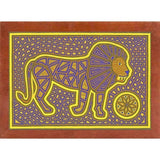 Leo-WILBAS102981 Framed Print 22"x32" by Willow Bascom