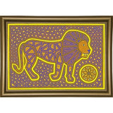 Leo-WILBAS102981 Framed Print 22"x32" by Willow Bascom