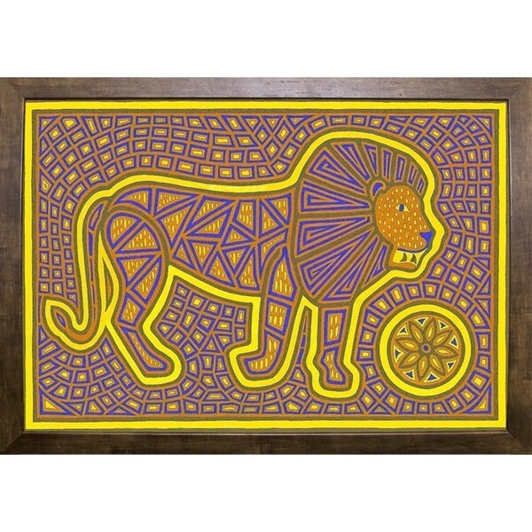 Leo-WILBAS102981 Framed Print 22"x32" by Willow Bascom