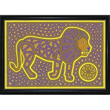 Leo-WILBAS102981 Framed Print 22"x32" by Willow Bascom