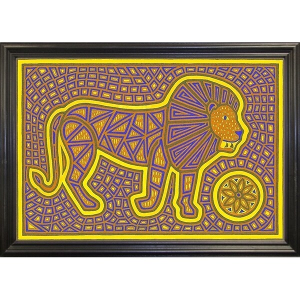 Leo-WILBAS102981 Framed Print 22"x32" by Willow Bascom