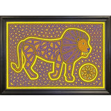 Leo-WILBAS102981 Framed Print 22"x32" by Willow Bascom