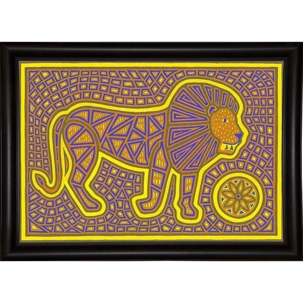 Leo-WILBAS102981 Framed Print 22"x32" by Willow Bascom