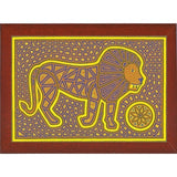 Leo-WILBAS102981 Framed Print 22"x32" by Willow Bascom