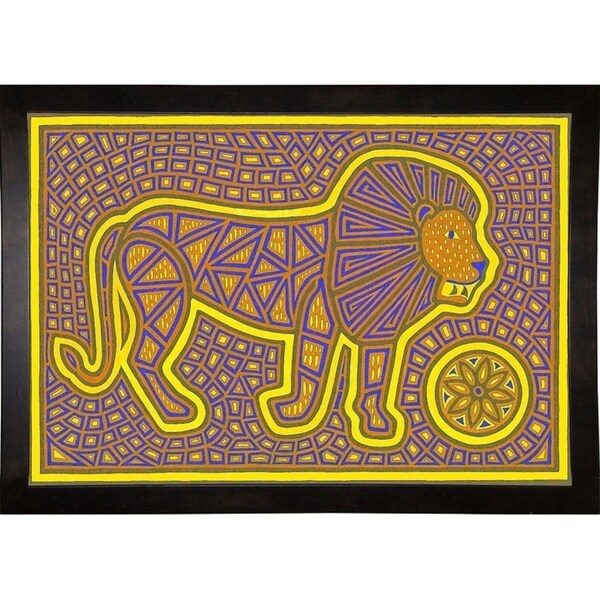 Leo-WILBAS102981 Framed Print 22"x32" by Willow Bascom