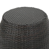 Leon Outdoor 3-Piece Wicker Chat Set by Christopher Knight Home