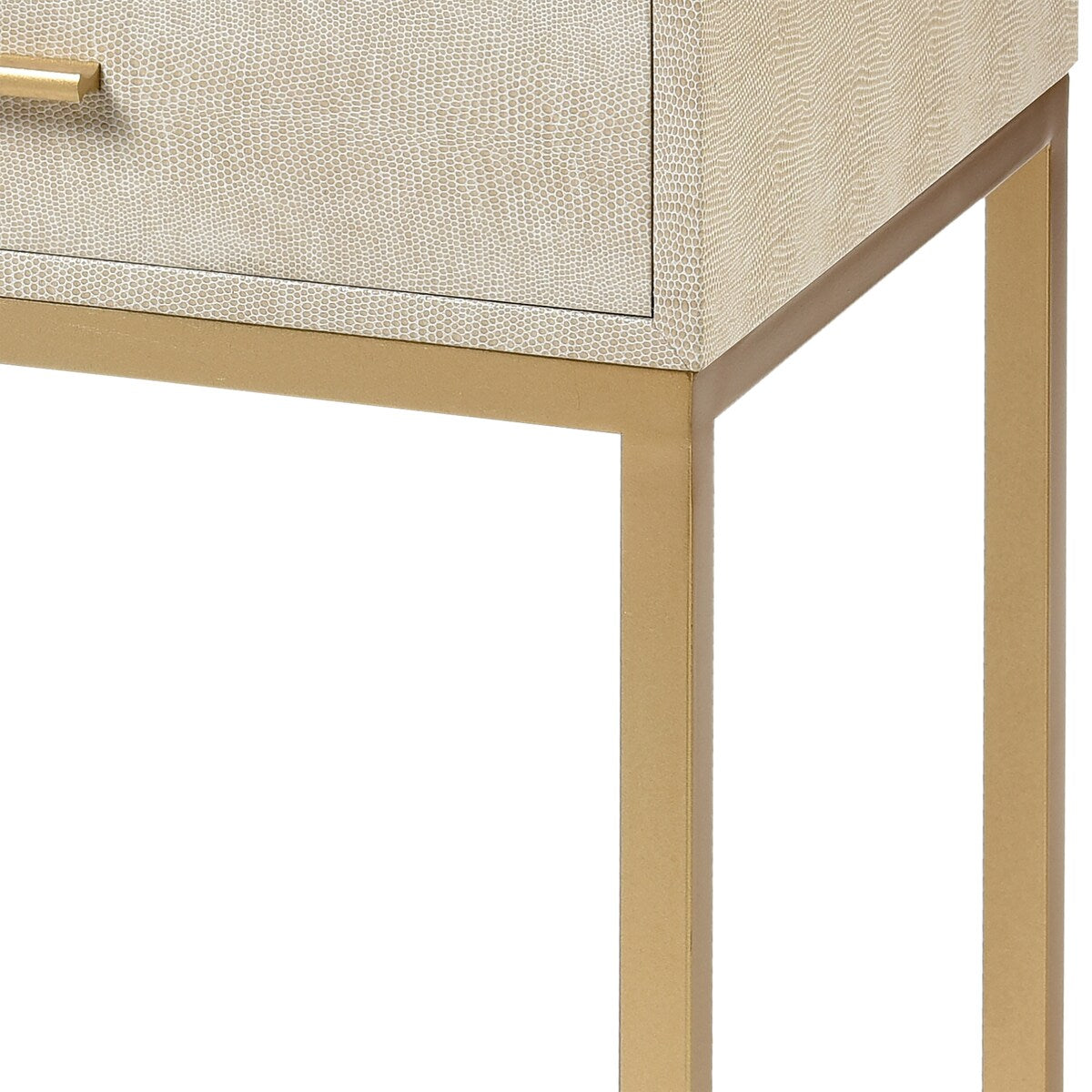 Elk Home Les Revoires Cream Fabric 16 Inch Wide Accent Table
