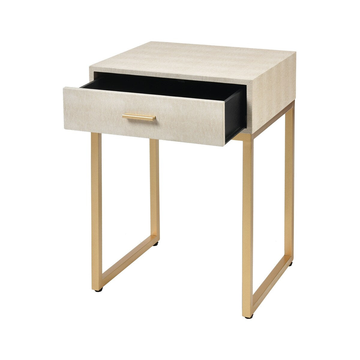 Elk Home Les Revoires Cream Fabric 16 Inch Wide Accent Table