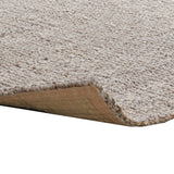 Lestino 2 x 3 Handspun Area Rug, Beige Jute, Boucle Woven Solid Pattern - 2 x 3