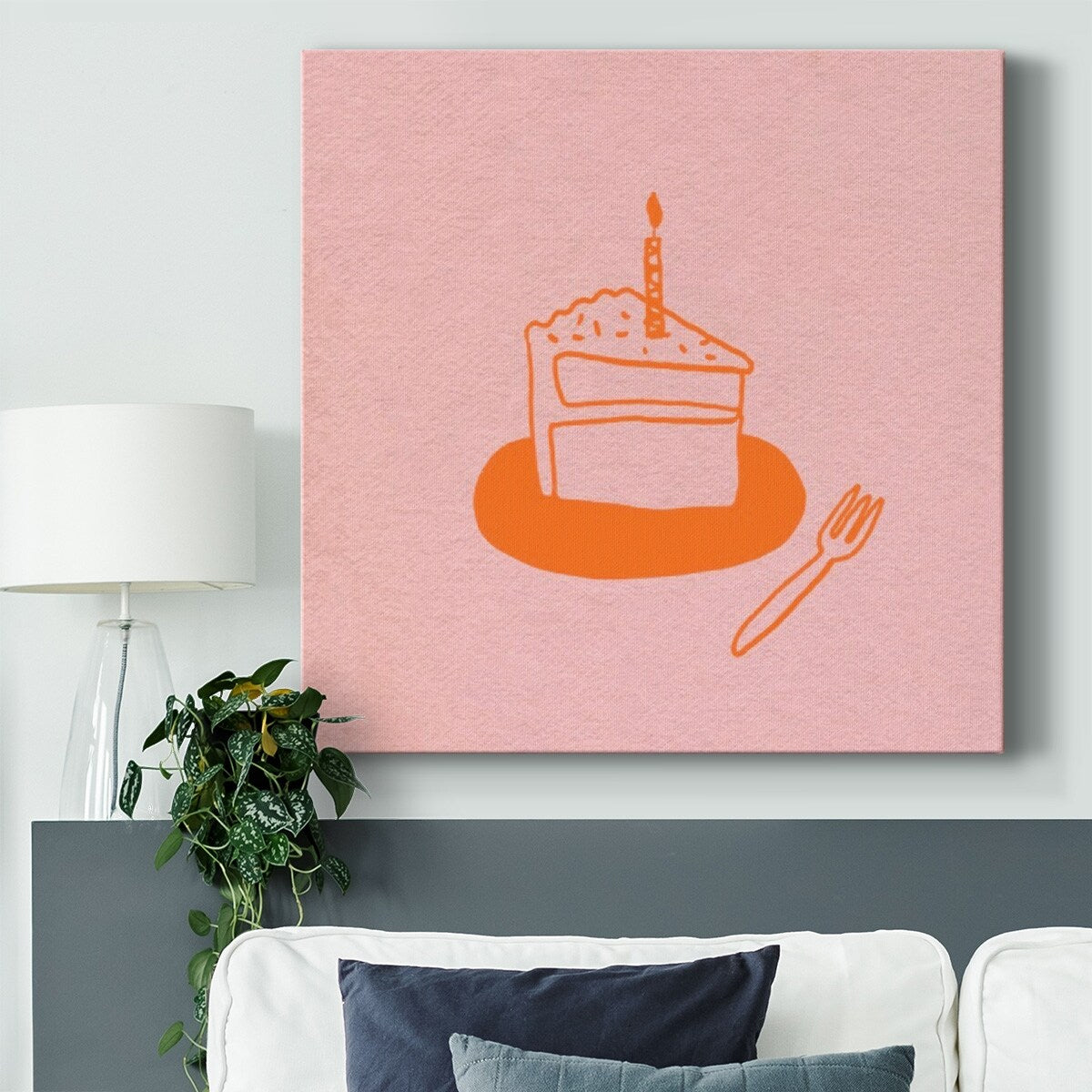 Let's Order Dessert II-Gallery Wrapped Canvas