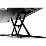 Two-Tier Pneumatic Standing Desk Converter - Black