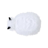 Levi Furry Yak Ottoman by Christopher Knight Home