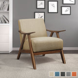 Levine Retro Accent Chair - 28.5" x 32" x 31.5"