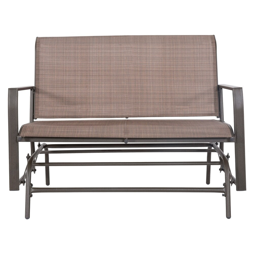 Lewis 2 Person Outdoor Loveseat Patio Glider