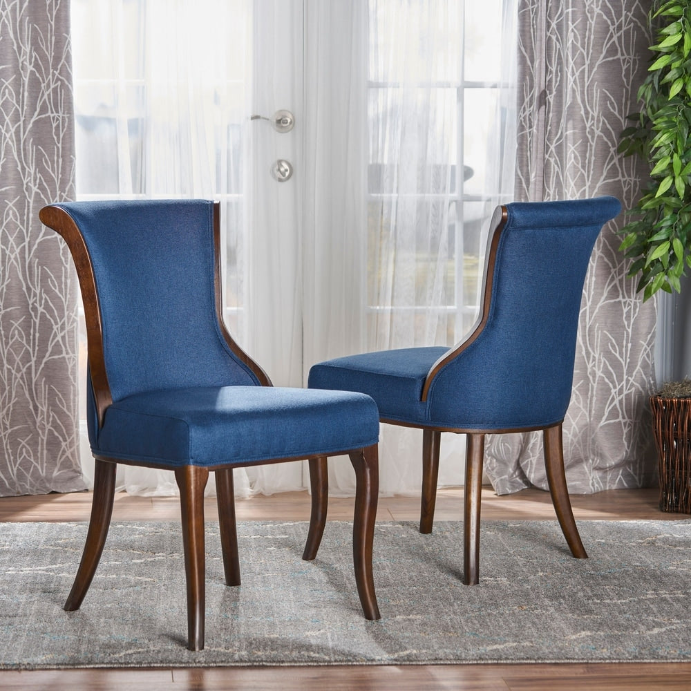 Lexia Fabric Dining Chair (Set of 2) by Christopher Knight Home