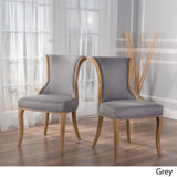 Lexia Fabric Dining Chair (Set of 2) by Christopher Knight Home